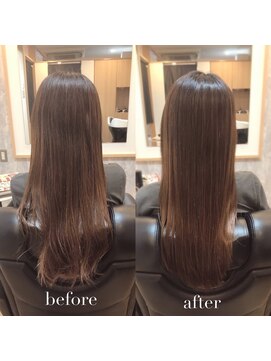 リアン(Lien) 『髪質改善』ストレートエステ（縮毛矯正）（リタッチ可）