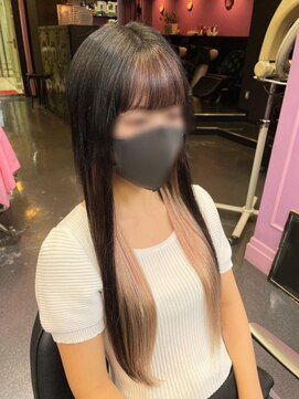 アンリップ ジー(salon unripＧ) m.mインナーカラー 前髪カラー