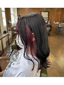 ヘアーサロン リバース(Hair Salon Rebirth) 【防府/Rebirth】グレージュ×ピンクパープル