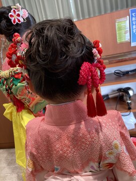 トップヘアー 本店(TOP HAIR) 七五三セット/子供セット/子供アレンジ