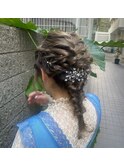 お呼ばれヘアアレンジ