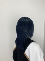 シエル 立川店(CIEL)&nbsp;【CIEL 佐藤】ダブルカラー　ネイビー　ウルフ