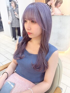 テトラ バイ ネオリーブ 横浜西口店(tetra by neolive) 透明感たっぷりペールラベンダー＊*