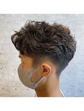 レイフィールド 関店 ツイストスパイラルパーマ/オールバック/ナチュラルパーマ