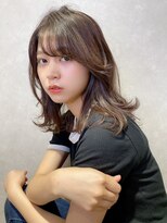 アルケー ヘアアンドヘッドスパ 錦糸町南口店(arche Hair&head spa) インナーグレージュ/マチルダボブ/前髪/ピンクベージュ/錦糸町