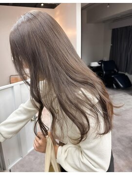 ワルム(warme) 透け感グレージュカラー