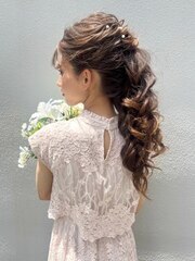 ヘアセット/ヘアアレンジ/編みおろし：L201296668｜ノイズオオサカ