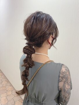 ネイトル(naitre) 結婚式お呼ばれヘアアレンジ
