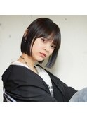 インナー×ボブ