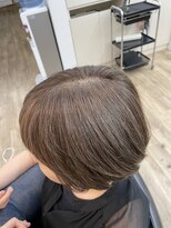 アメリ(Ameri)&nbsp;-Ameri-藤川☆白髪ぼかしメンテナンス【浜町/ショート】