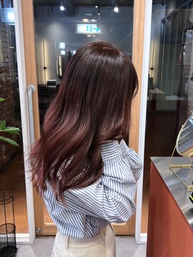 イオエ 梅田(ioe) ダブルカラー/大人ボブ/黒髪スタイル/髪質改善/縮毛矯正