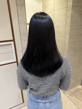 フェイス 大船(FACE) 地毛風カラー×顔周りレイヤー/Kurumi