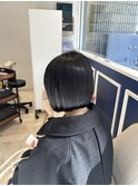 ミニボブ/似合わせカット/暗髪/ショートカット/南越谷