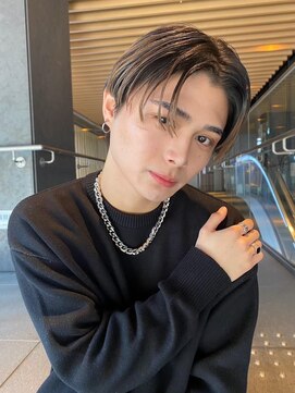 レブヘアー 河原町(LEVHAIR) フェザーパーマツイストスパイラルツーブロックマッシュウルフ