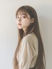 【平日時間限定/竹内指名】髪質改善ストレート＋4stepTr　￥17,600