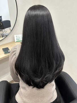 シェノン フェム 名古屋 名駅店(CHAINON×FeM#) シアーブラック/名古屋/髪質改善/レイヤーカット