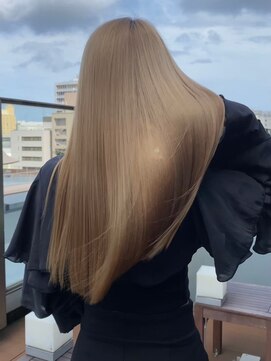 ロンドルピナス 小倉(Lond Lupinus) ブルーブラック/ワイドバング/美髪のススメ/外ハネボブ/北九州/