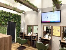 アイスタイル 西条西店(I STYLE)の雰囲気（緑溢れるリラックス店内♪　［白髪染め/リタッチ/髪質改善］）