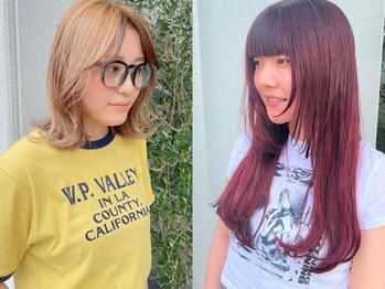 バルス(BLS)の写真/“なりたい”を叶える、ダメージレスなデザインカラー◇自在なアレンジでハイレベルな仕上がりに♪