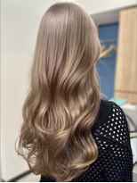 アース 市川店(HAIR & MAKE EARTH)&nbsp;髪質改善◎20代30代40代秋色韓国風ミルクティーベージュ