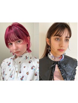 前髪とレイヤーで、印象をデザインする[ハイトーン/ハイライト/ボブ/レイヤーカット/顔まわり/前髪カット]