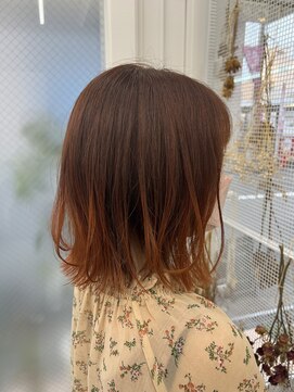 オレンジグラデーションカラー