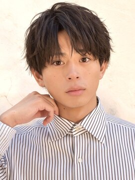 オーシャントーキョーオーバー 渋谷(OCEAN TOKYO OVER) メンズ波巻きツイスパニュアンススパイラルスパイキーショート