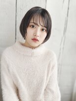 ナル 宇都宮(nalu)&nbsp;シースルーバングの柔らかショート