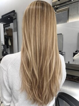 フリック 京都河原町店(FLICK) ★大人レイヤーカット/シャギー/ミルクティーハイライトカラー