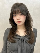 オムニス 表参道(Omnis)&nbsp;レイヤーカット胸上暗髪髪質改善トリートメント表参道オリーブ