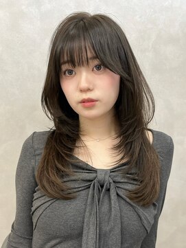 オムニス 表参道(Omnis) レイヤーカット胸上暗髪髪質改善トリートメント表参道オリーブ