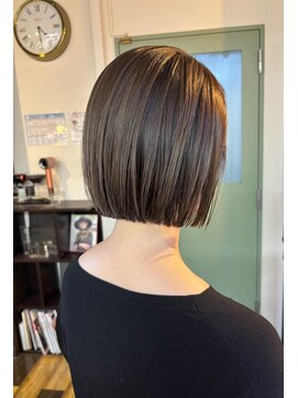 コレット ヘアー 大通(Colette hair) オトナハイライトボブ/ハイライト/ボブ/白髪ぼかし