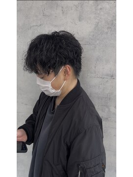 ヘアデザイン ゴドバン(Hair Design Gdobant) CITYBEACH伸ばし中マッシュからマレットヘア