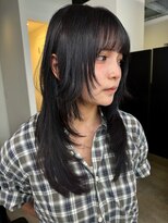 バンクスヘアー(BANK'S HAIR)&nbsp;池袋　ハッシュカット　シャギー　レイヤー　ウルフカット
