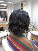顎ラインボブふわふわウェーブパーマ 船橋駅 船橋