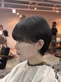 ウッドストック(WOODSTOCK)&nbsp;小顔ショート◎前髪から後ろにかけての毛流れを作るのが得意です
