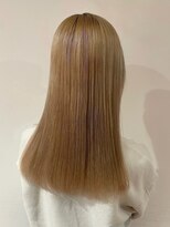 キリ 逗子(kiri)&nbsp;逗子葉山ダブルカラーケアブリーチオンカラーミルクティーY177