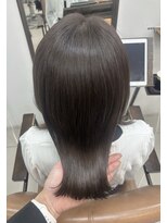 ソワンドゥブレス 大日店 (soin de brace) ・透明感アッシュグレー