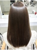 艶感たっぷりの酸性ストレートパーマ◎