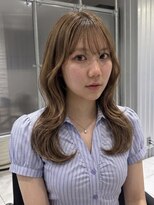 フォルテミラ(FORTE MILA)&nbsp;ミルクティーベージュ/顔周りレイヤー/韓国巻き/顔周りカット