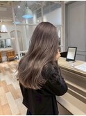 Lomalia表参道ダブルカラーケアブリーチグレージュ