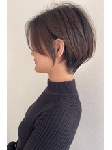 olu.hair新安城/髪質改善/ショート/白髪ぼかし/縮毛矯正【 9/7 NEW OPEN(予定)】 ショートボブ