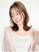 ☆　外ハネボブ　韓国風ミディアムレイヤー☆イメチェン