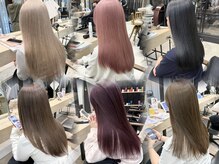 カノン(kanon hair&beauty)の雰囲気(髪質改善でカラーを楽しみながら、艶のある美髪へ♪)