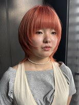 ピークアブー 銀座中央通り(PEEK-A-BOO)&nbsp;マッシュウルフ×まろみハイトーン