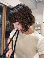 マイン(mine) ボブパーマ 前髪パーマ パーマ パーマ名古屋 ボブ名古屋