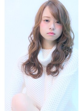 リピース(Re.peace) 【Repeace】ロングウェーブ×アッシュベージュ