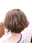 柔らかいベージュアッシュ