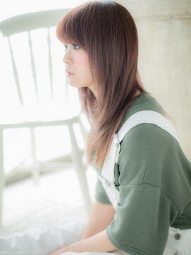 モッズ ヘア 福岡姪浜店(mod's hair) *mod's姪浜*…計算ずく！ほめられ♪ストレートレイヤーc