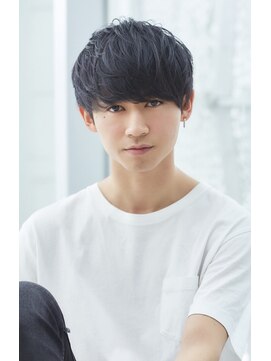 ミチオ ノザワ ヘアサロン ギンザ(Michio Nozawa HAIR SALON Ginza) 無造作ネープレス×好感度UPフェザーマッシュ【瀧上丈司】